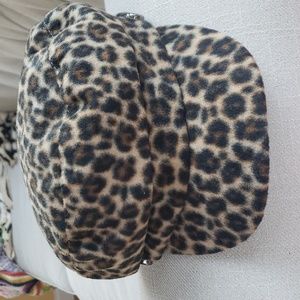 Newsboy hat - Cheetah print